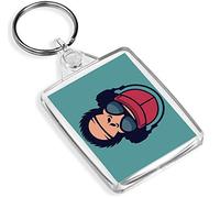 Funky Monkey Music Maker Keyring DJ Chimp Dance Stereo Fun Keyring #14692