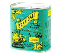 Funky Ouma Braai Salt 300g- South African BBQ Rub & Seasoning for Men, Gourmet Flavoured Salt & Mixed Herbs for Steak, Popcorn & More, Food Gift for Dad, Him & New Home
