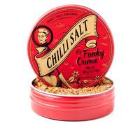 Funky Ouma Chilli Flakes Sea Salt 90g with Mixed Herbs & Spices in Reusable Tin Can - All Purpose Seasoning Natural Vegan for Cooking, BBQ, Popcorn, Taco - Gifts for Men, Dad, Foodies & New Homes