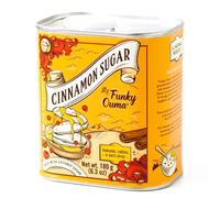 Funky Ouma Cinnamon Sugar 180g | Premium Sugar & Seasonings | Proudly South African | Baking, dessert topping and coffee | All Natural Ingredients | Beautiful Packaging | Great Foodie Gift