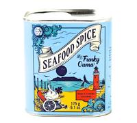 Funky Ouma Seafood Spice 175g in Recyclable Tin- South African All Purpose Seasoning for Men, Women, Dads & Foodies - Natural Flavored Braai Salt, Spice and Herbs - Kitchen Home Essentials Gift