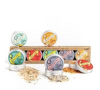 Funky Ouma Taster Food Gift Set 150g - 5 Different South African All Purpose Seasonings - Spices for Cooking, Gifts for Men, Braai Salt, Flavourful BBQ Rubs for Steak, Grilling & Cooking