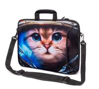 Funky Planet 15”-15.6" inch Shoulder Laptop Sleeve Case Bag Pouch Protective Skin Cover With Handle Bag Cases
