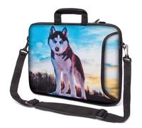 Funky Planet 17"-17.3” inch Shoulder Laptop Sleeve Case Bag Pouch Protective Skin Cover With Handle Bag Cases