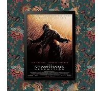Funky Print Shawshank Redemption Classic Movie Poster (A4 Framed - Black Frame)