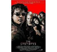 Funky Print The Lost Boys Poster Borderless Vibrant Premium Wall Art Movie Poster Various Sizes (A3 297 x 420mm)