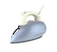 FUNKY Retro Steam Iron, Ceramic Soleplate, 3m Cord, 450ml Water Tank - Pale Blue