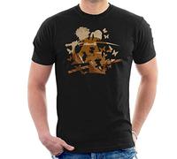 Funky Samurais Samurai Champloo Men's T-Shirt Black
