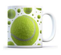 Funky Tennis Balls - Drinks Mug Cup Kitchen Birthday Office Fun #8693