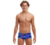 Funky Trunks Boys Broken Hearts Sidewinder Swim Trunks - Blue - Waist Size 24