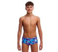 Funky Trunks Boys Messy Messy Messy Sidewinder Swim Trunks - Blue/Red - Waist Size 26