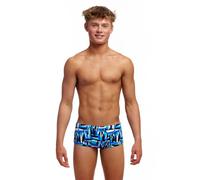 Funky Trunks Boys Polar Caps Sidewinder Swim Trunks - Blue - Waist Size 24