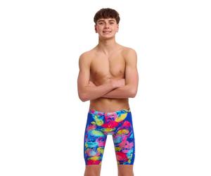 Funky Trunks Boys Sting Stung Swim Training Jammer - Multi - Waist Size 24
