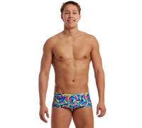 Funky Trunks Choppy Waters Classic Swim Trunks - Blue/Multi - Large