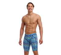 Funky Trunks Jack Stack Swim Training Jammer - Blue - Waist Size 32