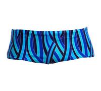 Funky Trunks - Sidewinder Trunks - Swim brief size 7, blue