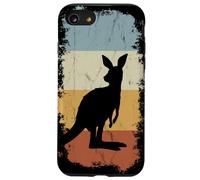 Funky Vintage Marsupial Retro Kangaroo Silhouette Case for iPhone SE (2020) / 7/8