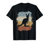 Funky Vintage Marsupial Retro Kangaroo Silhouette T-Shirt