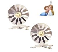 Funkycharmlab Loading Creative Headband/Hairpin, Funny Mood Expression Hair, Humorous Personality Expression Rotating Headbands (Type A-2pcs, One Size)