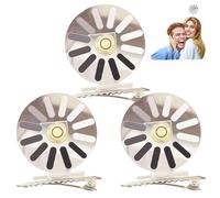 Funkycharmlab Loading Creative Headband/Hairpin, Funny Mood Expression Hair, Humorous Personality Expression Rotating Headbands (Type A-3pcs, One Size)