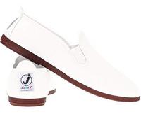 FunkyFashion Unisex Womens Mens Ladies Javer Flossy Espadrilles Plimsoll Flat Shoes Pumps (39 (UK6, White)