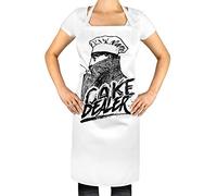 FunkyShirt Cake Dealer Apron - Funny Parody Gift Idea Catered To Suit Everyone - Allover Printed Sublimation Apron (One Size)