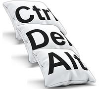 FunkyShirt Ctrl Del Alt Pillow Cushion Pad