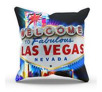 FunkyShirt Las Vegas Sign NEON Pillow Cushion Pad