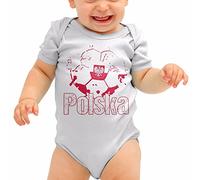 FunkyShirt Polish Football Baby Grow B40 White