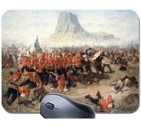 Funkyzilla Battle of Isandlwana Mouse Mat. Charles Fripp Zulu War Painting Mouse Pad