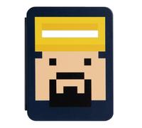 Funlab Switch 2 Game Case Compatible with 16 Cartridge Slots, Switch Game Holder case for Switch Game Card & SD Card Storage Small and Portable, Cute Dave The Diver Jointly-Designed, Magenic Closure