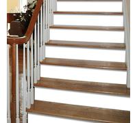 Funlife 3Pcs Stair Riser Decals Self-Adhesive Staircase Steps Stickers Stairway Wallpaper for Home Office Decor, Pure White