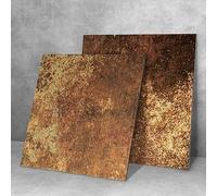 Funlife Sink Splash Guard Cooker Splashback Backsplash for Kitchen Decorative Wall Panels 1mm Thick, Rusty Aged Patina Copper