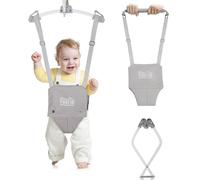 FUNLIO Baby Door Jumper for 6-24 Months - with Door Clamp and Handle - Grey