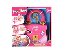 FUNLOCKETS - My Mini Secret Bag - Mini Bag - Personalised & Creative Takeaway - Find the Keys & Discover the Secrets - More Than 15 Surprises Inside Toy for