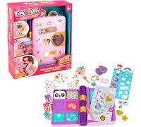 FUNLOCKETS Secret Journal Glitter Edition - Kids Diary & Activity Set with Lock & Keys - Decorate & Customise Your Journal - Unlock 30+ Fun Surprises Inside & Write Secret Messages - Children Ages 6+