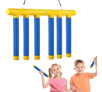 FUNLOV Catching Sticks Training Toy, Drop Sticks Game, Hand Eye Coordination Training, Reaction Training Toy, 3 Adjustable Speed, Improve Agility Hand-Eye Coordination Educational Activity Toy (Blue)