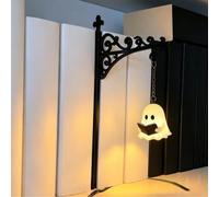 FUNLOV Library Lantern-Decorative Bookshelf Lighting, Vintage Fantasy Book Nook Lamp, Magic Reading Light for Bookworms, Portable Shelf Ornament, Enchanting Gift for Literary Book Lovers (B)