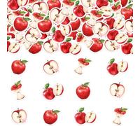 Funmemoir Apple Party Decorations, 200PCS Apple Confetti for Table, Fruit Apple Table Decorations for Apple Baby Shower Birthday Party Decorations, Sweet One Apple Party Decorations