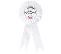 Funmemoir Retirement Badge Pin for Men Women, Retired i Worked My Whole Life for This Button Pin for Happy Retirement Officially Retired Farewell Party Favours Gifts