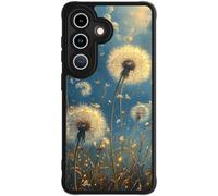 FUNMIKO for Samsung Galaxy S26 Plus Case Wireless Charging & Military-Grade Protection - Trendy Pattern Design for Women Girls, Matte Phone Cover with Shockproof Corners - Dandelion in The Sky