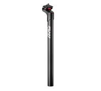 Funn Block Pass Bike Seat Post, 30.9mm, 400mm Length, AL6061 | 2D forged alloy, adjustable 15-25mm setback, single M8 micro-adjust bolt, layback design, trail durability