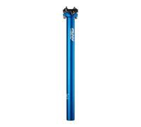 Funn Crossfire Bike Seat Post, Length 400mm, Diameter 30.9mm, Aluminum Alloy AL6061, 3D Forged, One Piece Head and Shaft (Blast Blue)