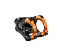 Funn Equalizer Bike Stem with Zero Rise- Length 35mm stem with 35mm Bar Clamp, 0 Degree Alloy Bike Stem for Mountain Bike and BMX Bike (Orange)