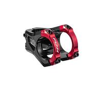 Funn Equalizer Bike Stem with Zero Rise- Length 35mm stem with 35mm Bar Clamp, 0 Degree Alloy Bike Stem for Mountain Bike and BMX Bike (Red)