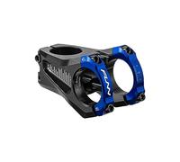 Funn Equalizer Bike Stem with Zero Rise- Length 50mm stem with 31.8mm Bar Clamp, 0 Degree Alloy Bike Stem for Mountain Bike and BMX Bike (Blue)