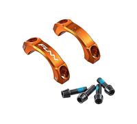 Funn Equalizer Face Plates 31.8mm - Faceplates Fits Both 0mm & 10mm Rise Stem (Orange)