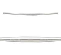 Funn Flame PG Mountain Bike Handlebar with Bar Clamp 31.8mm and Width 680mm, Tough and Lightweight Alloy Riser Handlebar for MTB, BMX and Road Bike (Gray)