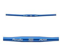 Funn Flame PG Mountain Bike Handlebar with Bar Clamp 31.8mm and Width 710mm, Tough and Lightweight Alloy Riser Handlebar for MTB, BMX and Road Bike (Blue)