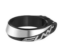 Funn Frodon Bolt-On Bike Seat Clamp with 31.8mm Inner Diameter, Durable and Lightweight Alloy Bicycle Seat Post Clamp for Mountain Bike, BMX Bike, Road Bike (Black)